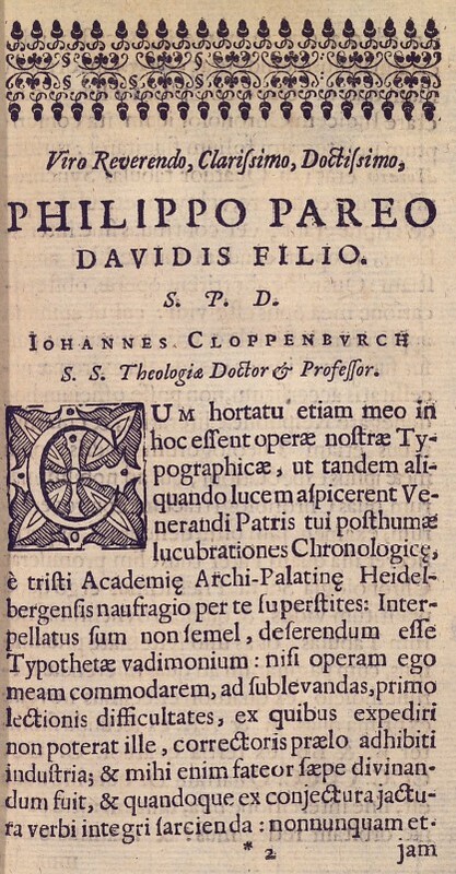 Chronologiae sacrae ex sola historia sacra accuratissime constructae libri tres