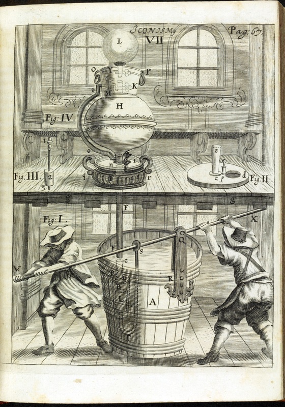 P. Gasparis Schotti regiscuriani e Societate Jesu, olim in Panormitano Siciliae, nunc in Herbipolitano Franconiae Gymnasio ejusdem Societatis Jesu matheseos professoris, Technica curiosa, sive Mirabilia artis, libris XII comprehensa : quibus varia experimenta, variaque technasmata pnevmatica, hydraulica, hydrotechnica, mechanica, graphica, cyclometrica, chronometrica, automatica, cabalistica, aliaque artis arcana ac miracula, rara, curiosa, ingeniosa, magnamque partem nova & ante hac inaudita, eruditi orbis utilitati, delectationi, disceptationique proponuntur : ad eminentissimum S.R.I. principem Joannem Philippum Elector. Mogunt. : cum figuris aeri incisis, & privilegio